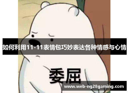 如何利用11-11表情包巧妙表达各种情感与心情